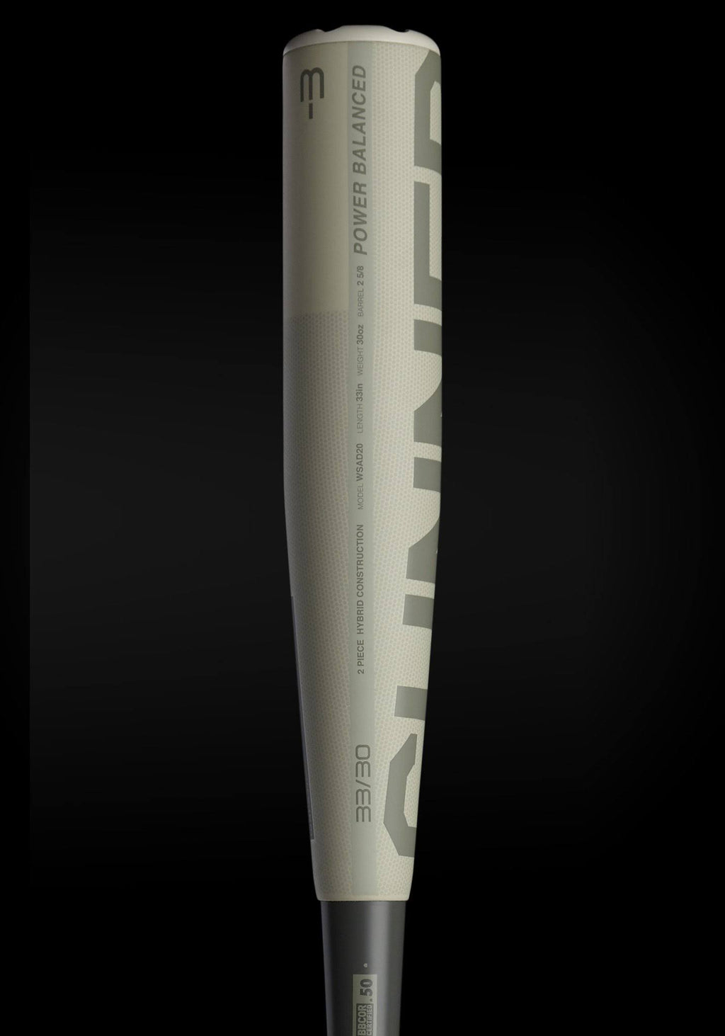34 in. 31 oz. Drop 3 Metal Baseball Bat G9447