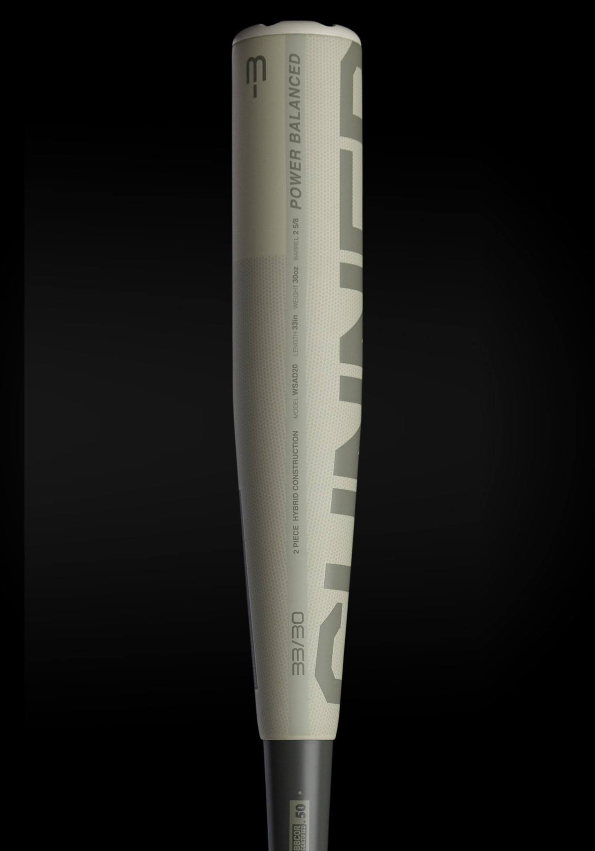 34 in. 31 oz. Drop 3 Metal Baseball Bat G9447