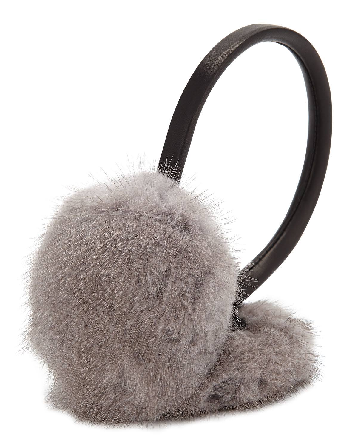 Leather & Mink Fur Earmuffs I666482