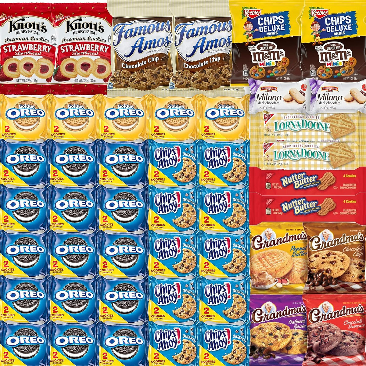 45 Count Individually Wrapped Bulk Cookies N122004