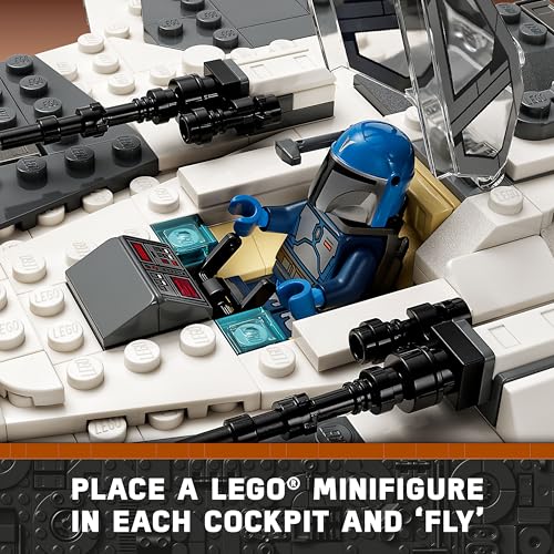 LEGO Star Wars Fang Fighter vs. TIE Interceptor Building Toy Set with 3 Characters S7878