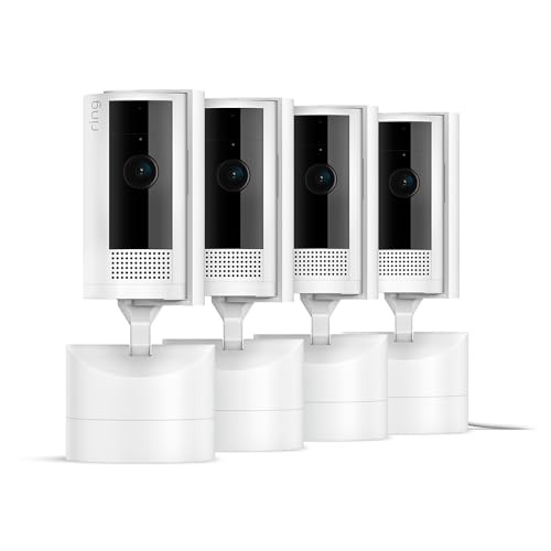 White 360° Pan-Tilt Indoor Cam with Two-Way Talk Z15245