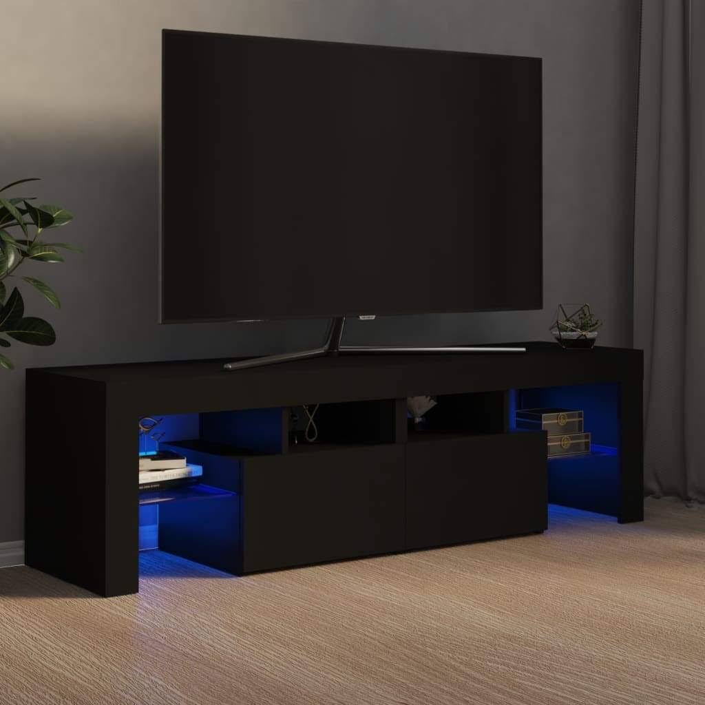 Sonoma Oak TV Cabinet with LED Lights T323074