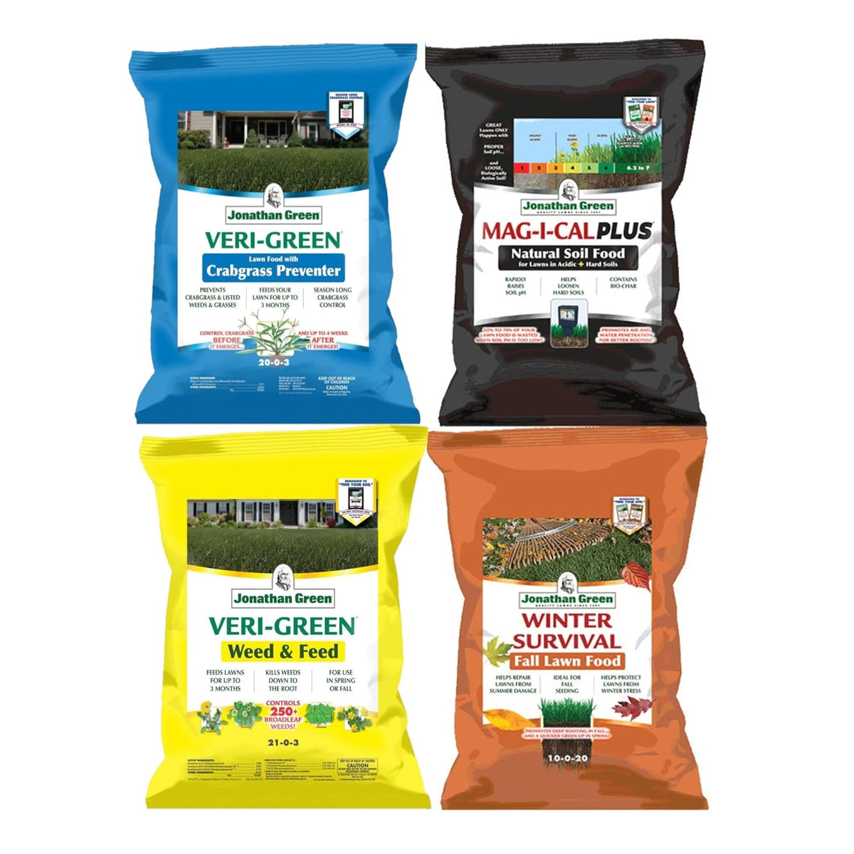 Lawn Fertilizer Program (Pack of 4) C9460