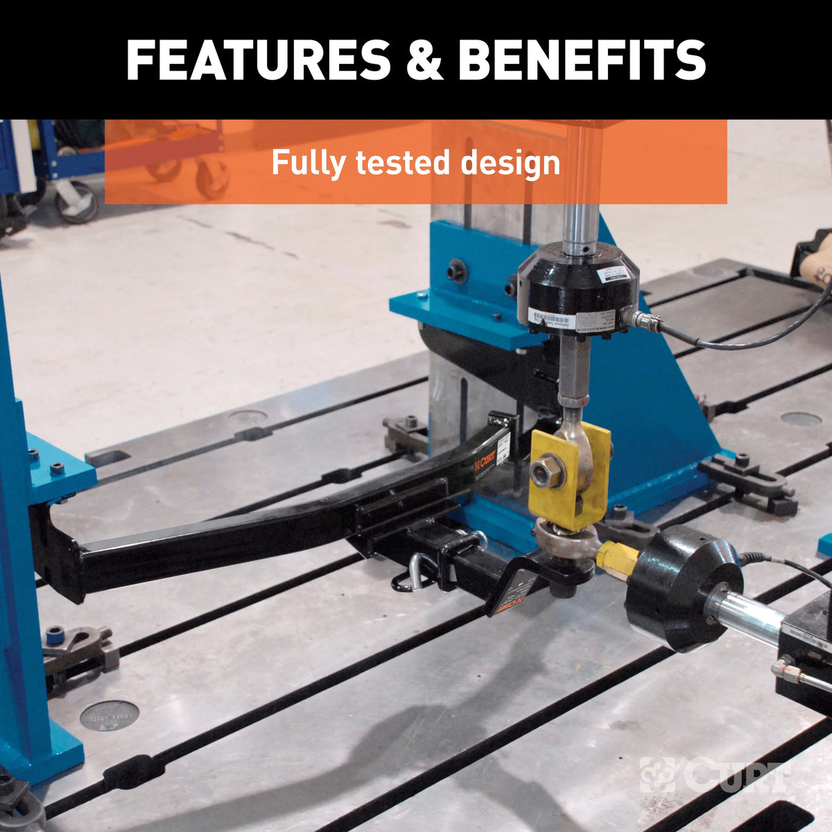 Class 2 Trailer Hitch with Installation Hardware, Pin & Clip E1037