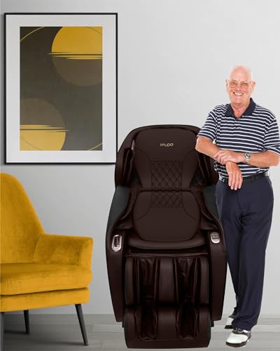 Beige Massage Chair with Heated SL Track L2972