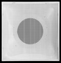 24 x 24 Metal Drop Ceiling Return Grill with 12 Collar Z7630
