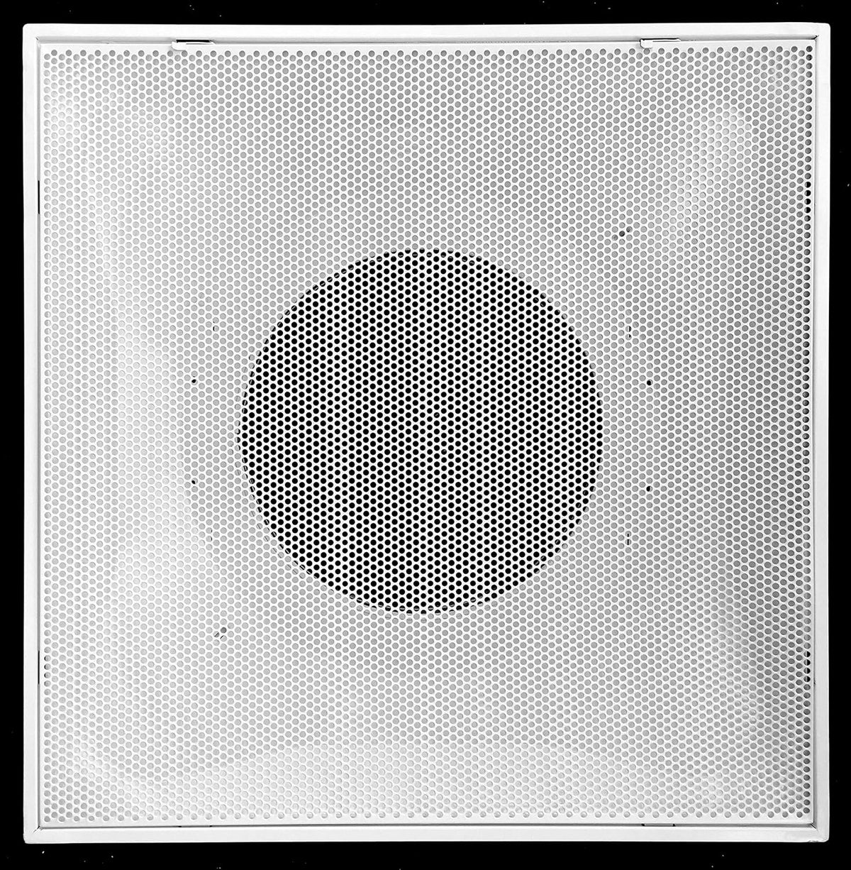 24 x 24 Metal Drop Ceiling Return Grill with 12 Collar Z7630