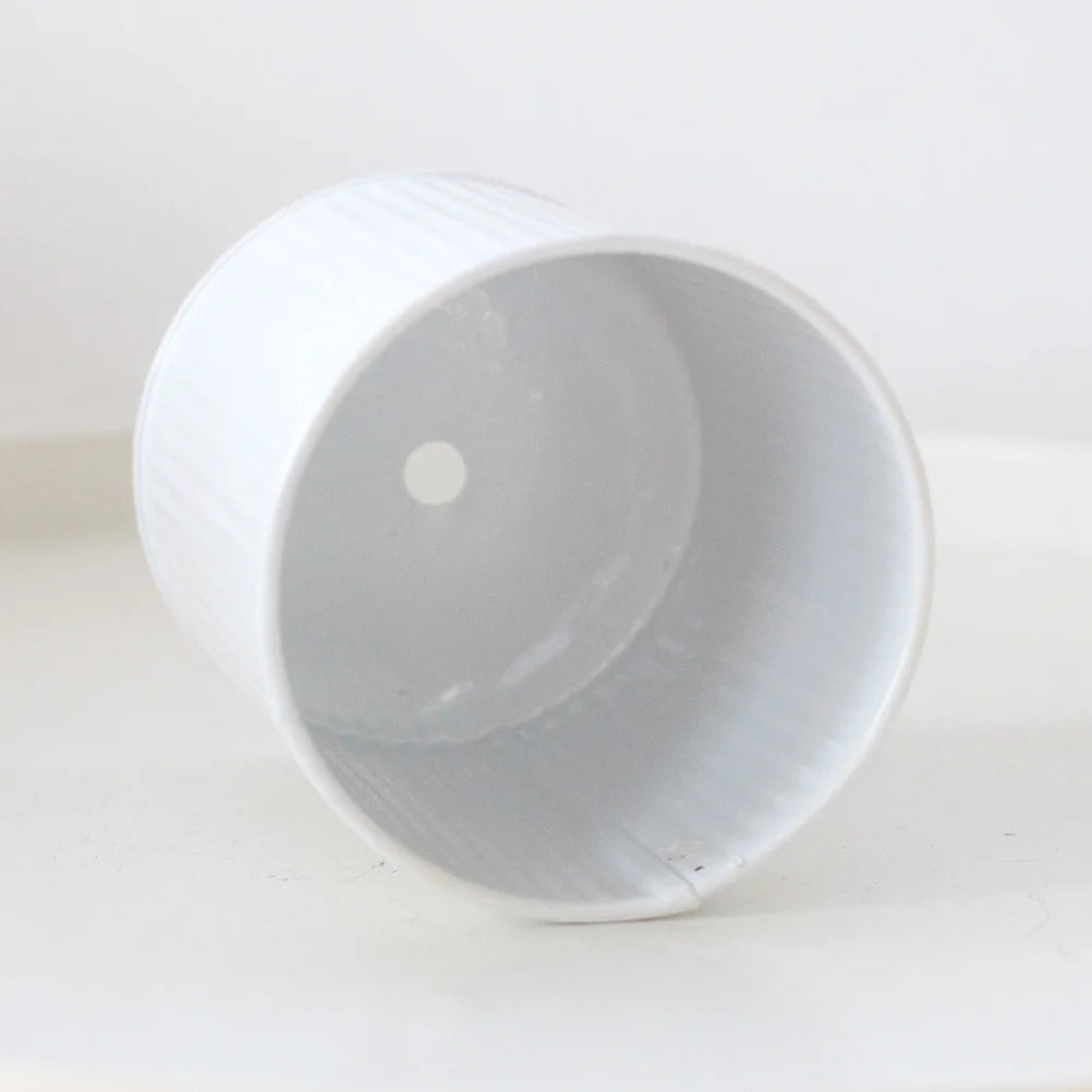 White Garden Planter Pot L84494