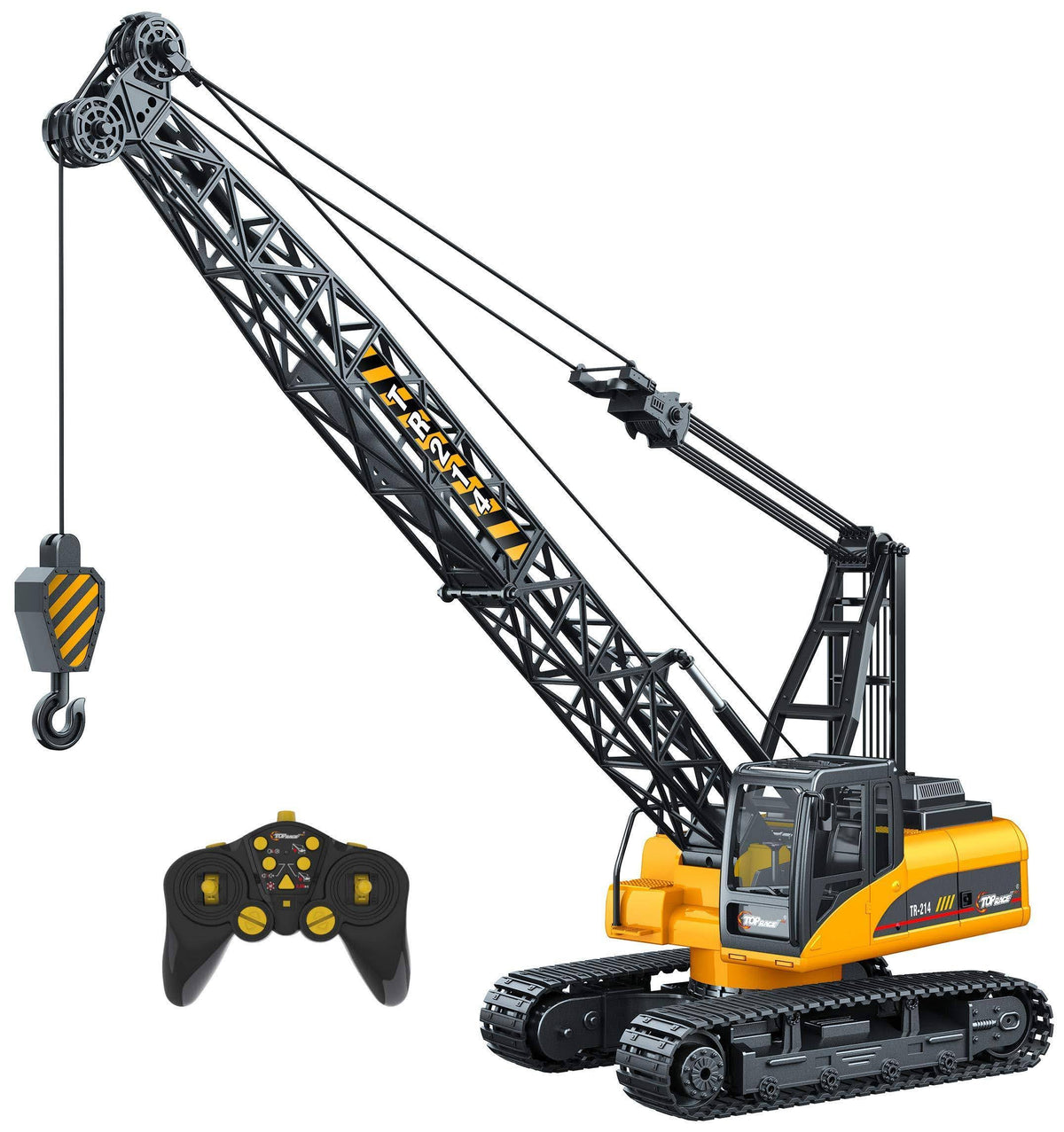 15 Channel Remote Control Crane 1 14 Scale RC Construction Toy Y75408
