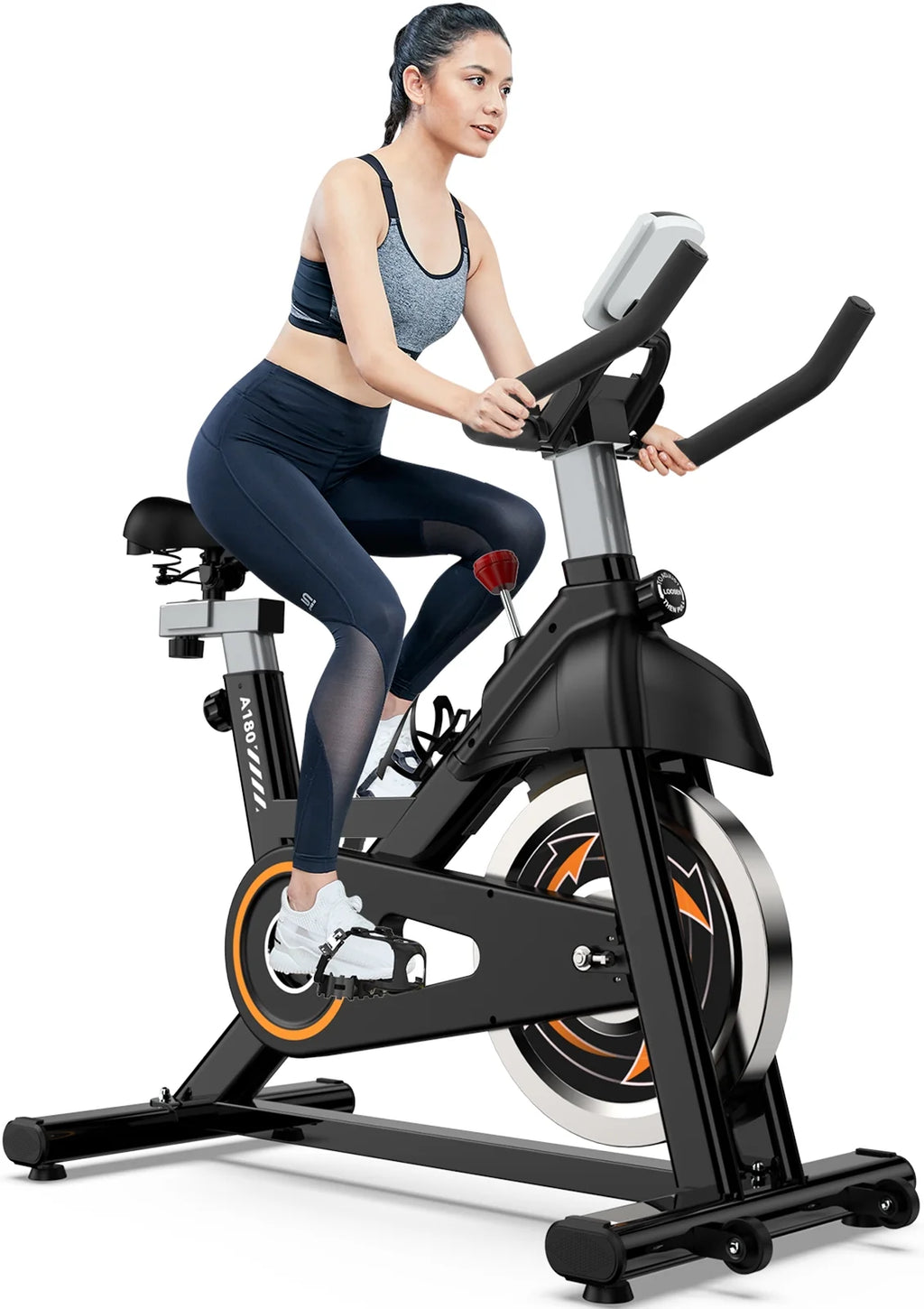 Indoor Cycling Bike Heavy Duty Frame 330lbs T56453