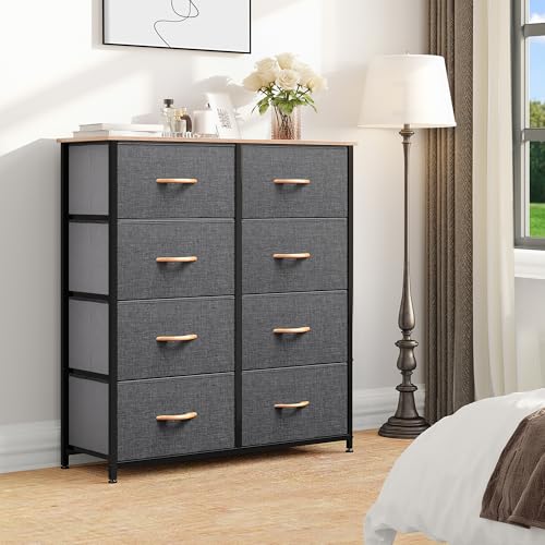 Fabric Dresser with 8 Drawers Y21156