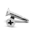 #10-16 x 2 1/2 inch Self Drilling Screws Low Carbon Steel Zinc Plated Pk 1500 C362