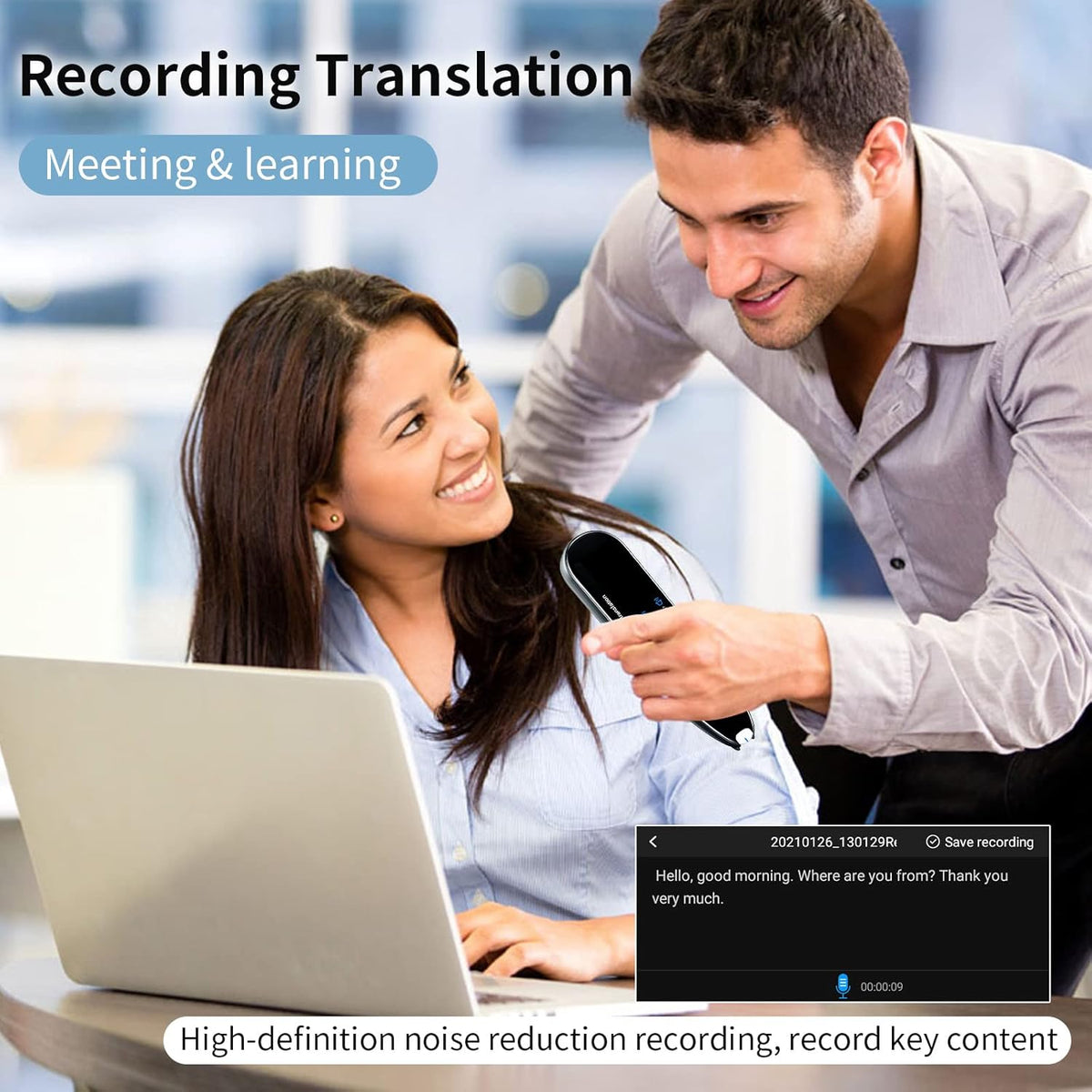 112 Languages Translation Pen Scanner X666
