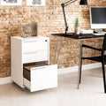 White File Cabinet O869
