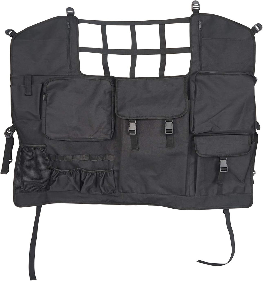 Rear Seat Cover Cargo Net Trunk Organizers Pouch Bags J8167