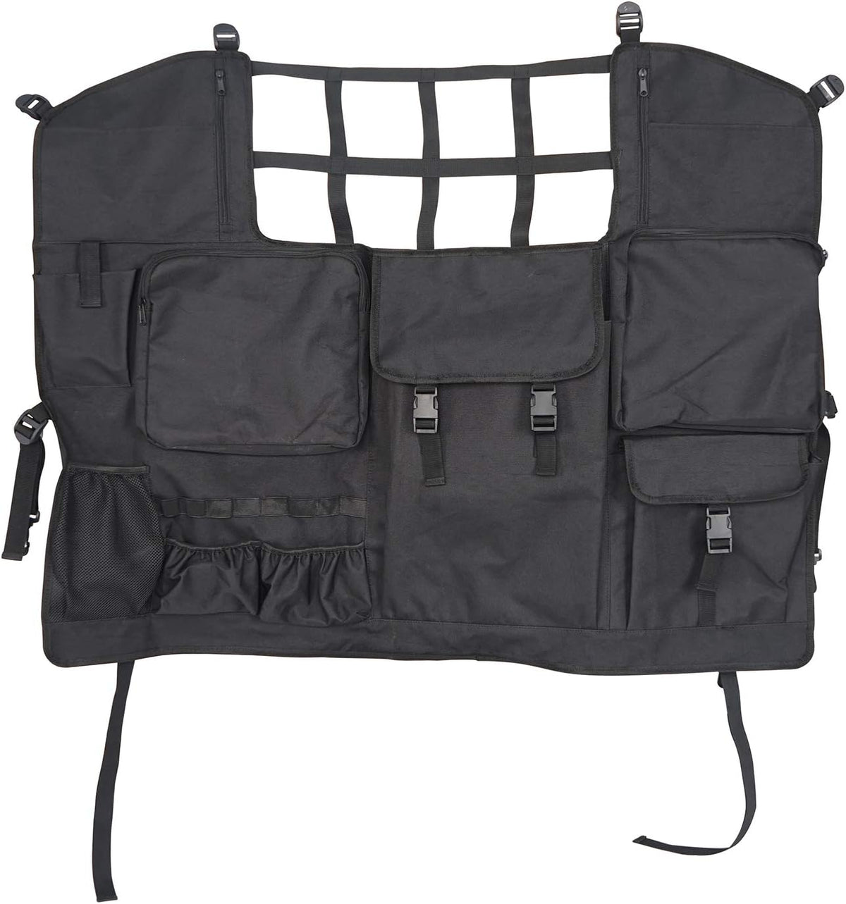 Rear Seat Cover Cargo Net Trunk Organizers Pouch Bags J8167