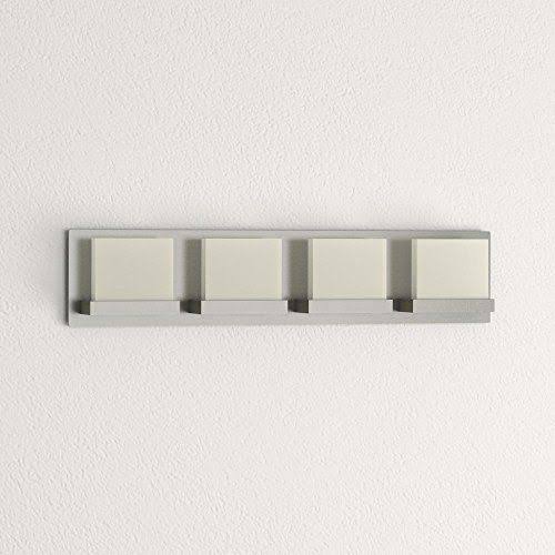 4-Light Brushed Nickel LED Bath Bar Light H8725