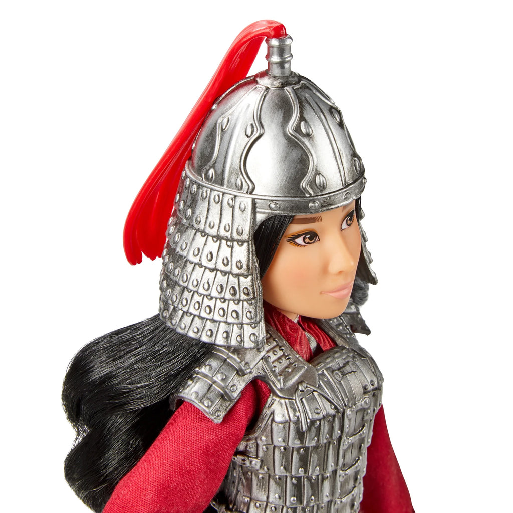 Mulan And Xianniang Dolls With Helmet, Armor, And Sword O414730