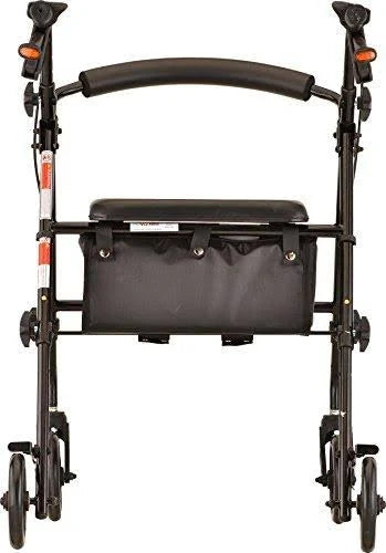 Purple Steel Rolling Walker E8381