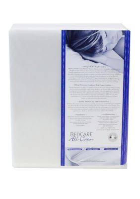 White California King 9 in Deep All Cotton Mattress Cover Z3223