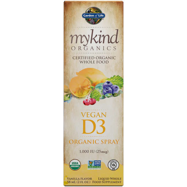 Vegan D3 Spray Organic 2 oz I859