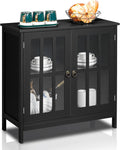 White Buffet Cabinet with Storage L1202