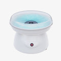 White Countertop Cotton Candy Machine with Scoop and 10 Sticks Q844