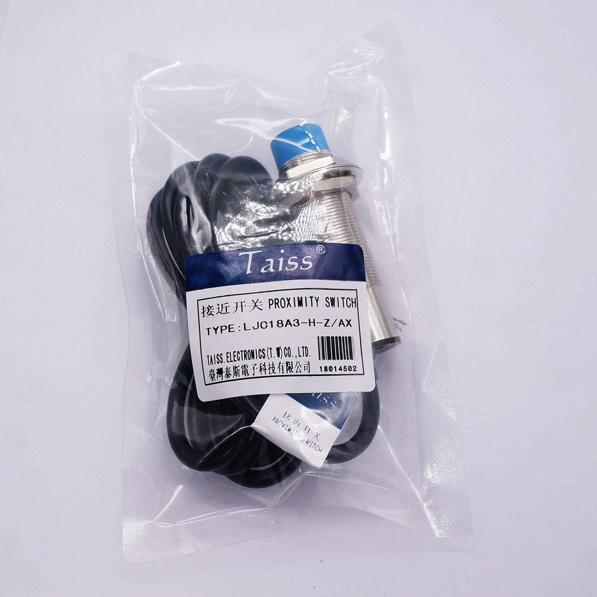 Capacitance Proximity Sensor Switch NPN NC DC 6-36V 300mA M18 3-Wire V6587