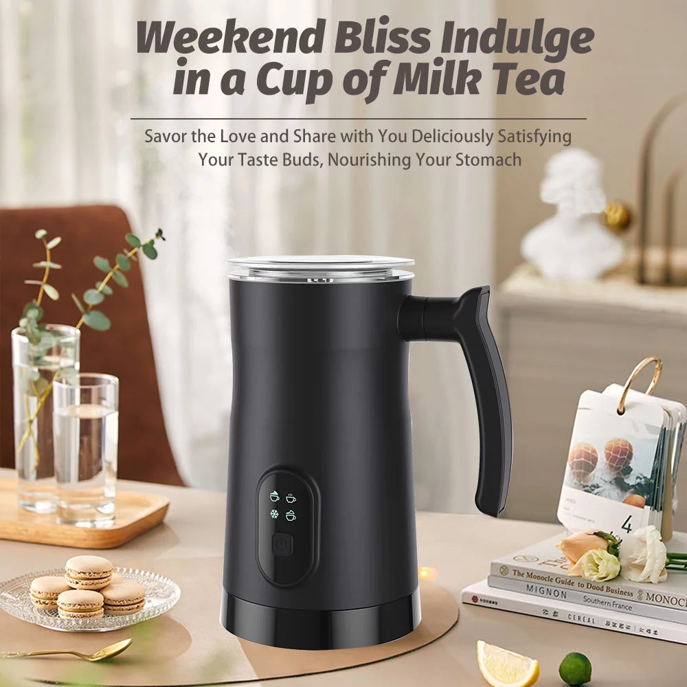 Electric Milk Frother Stainless Steel 4 in 1 400W 350ml U267
