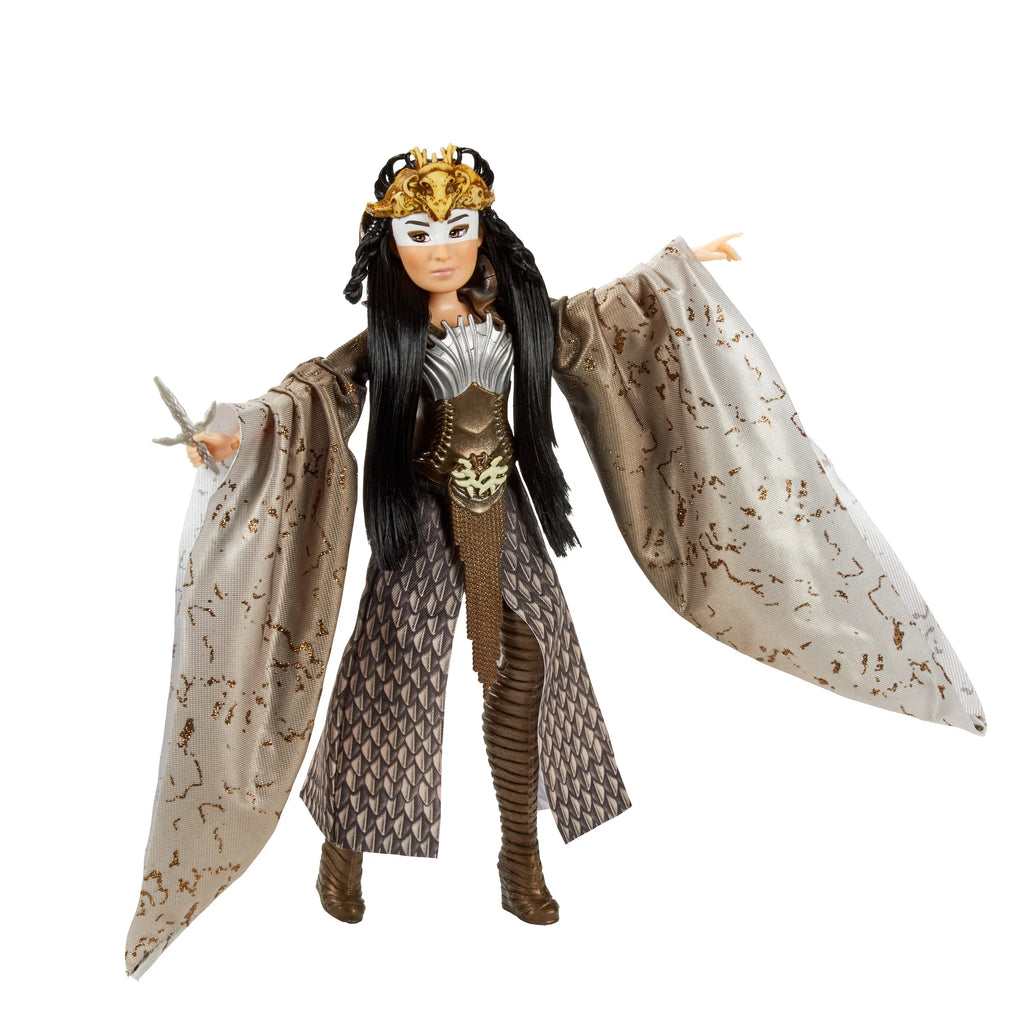 Mulan And Xianniang Dolls With Helmet, Armor, And Sword O414730
