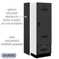 Black Wood Locker I231