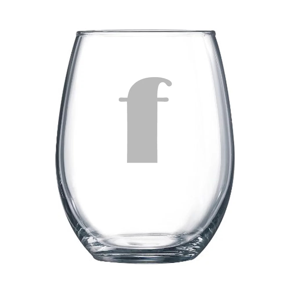 15 oz Stemless Wine Glass Q4351