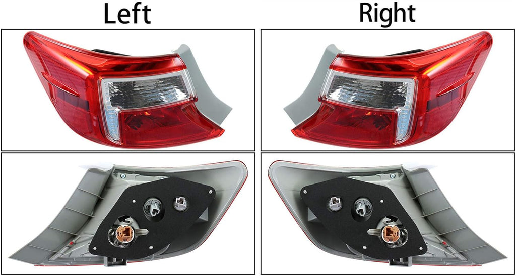 Tail Lights Brake Lamp Assembly Replacement Left and Right Side X343