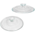 1.5 and 2.5 Quart Glass Lid I477