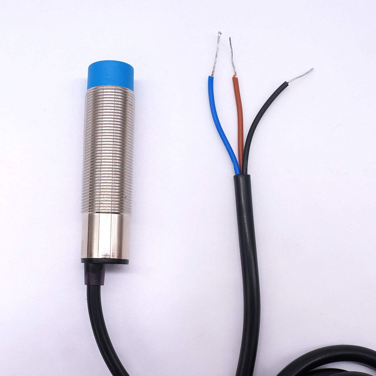 Capacitance Proximity Sensor Switch NPN NC DC 6-36V 300mA M18 3-Wire V6587