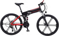 26" 350W 36V 10A Foldable Electric Bike with Removable Battery T3844