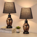 Pink Glass Dimmable Mushroom Table Lamp A3334