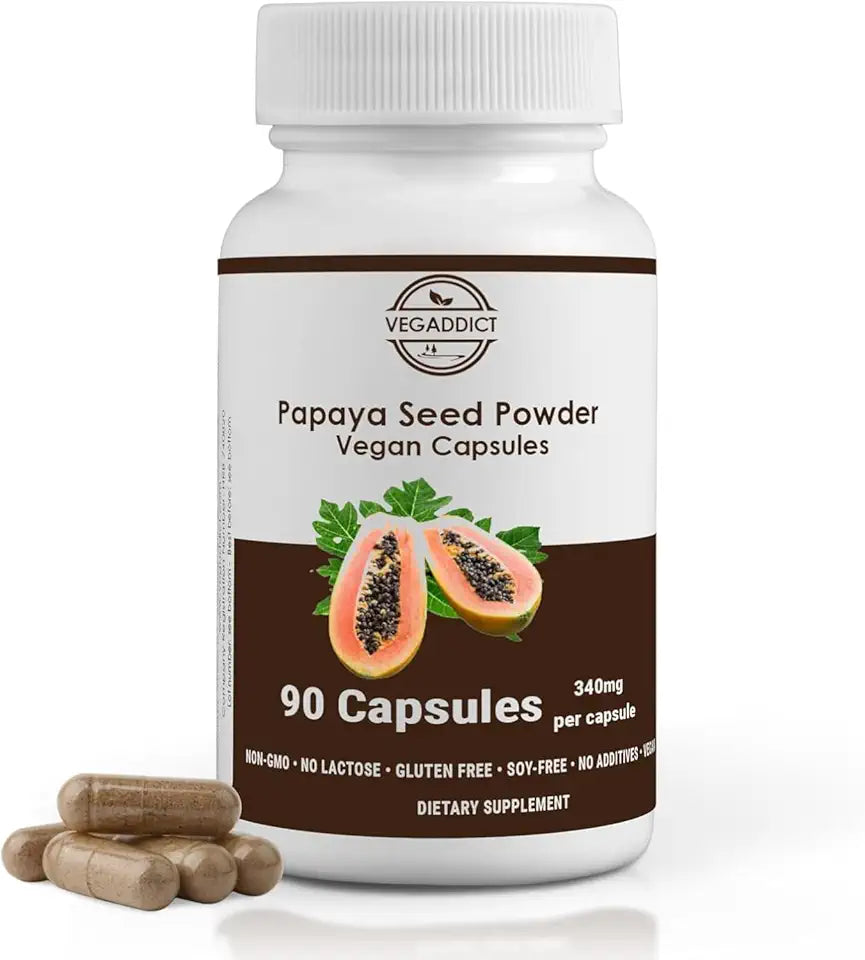 Papaya Seed Powder Capsules 90 Capsules C7513