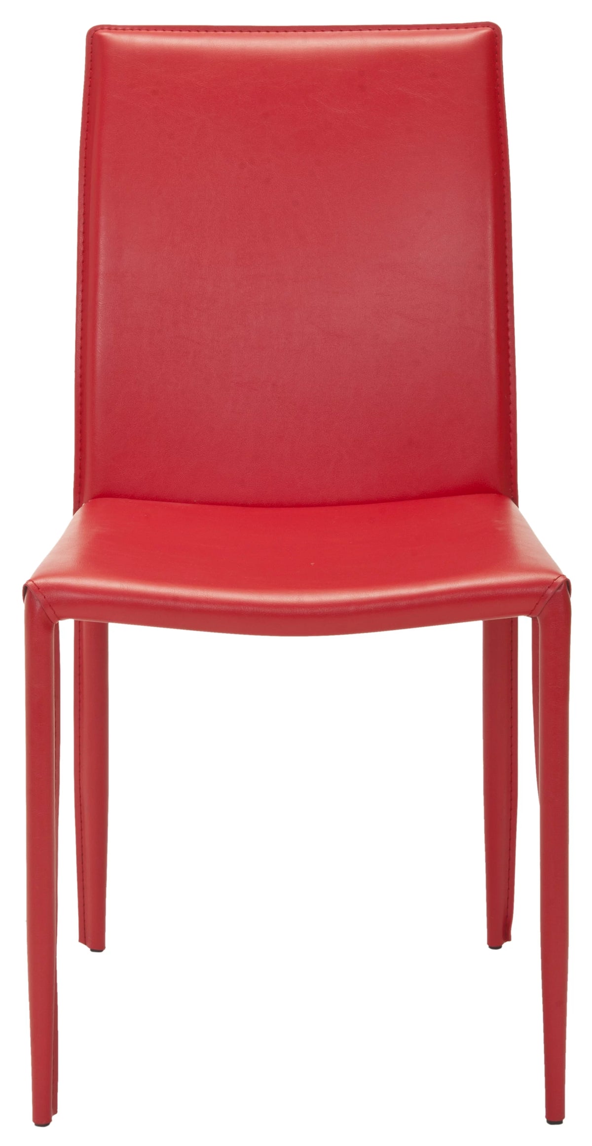 Red Upholstered Dining Chair Set of 2 M2507