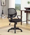 Padded Mesh Office Chair, Black P2447
