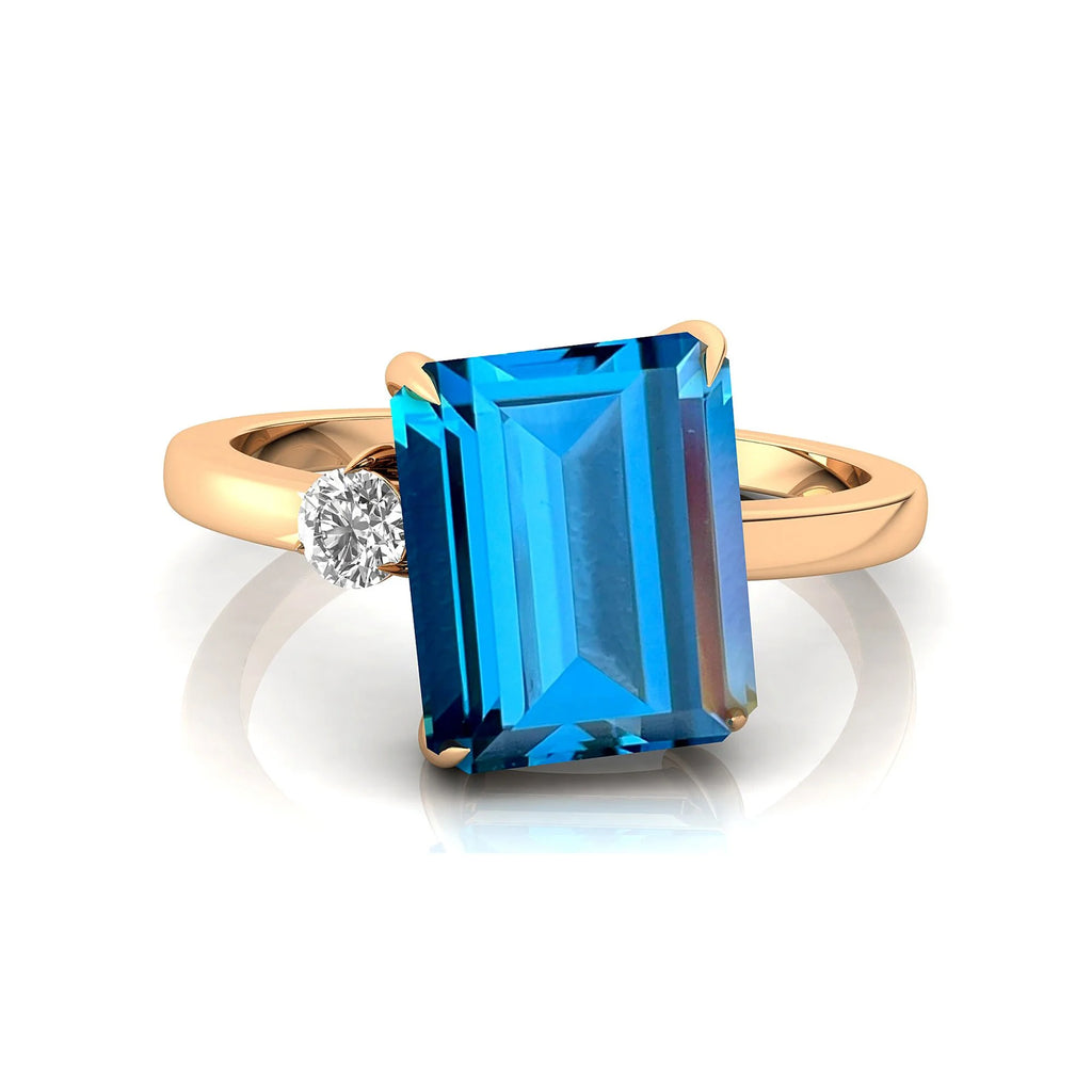 Solid Gold Halo Engagement Ring A131