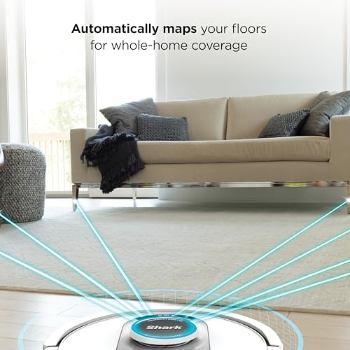 Voice Control Robot Vacuum with Home Mapping, Self-Empty Base, Cool Grey B4855
