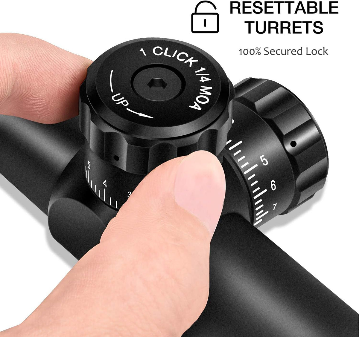 4-16x44 Illuminated Rifle Scope with Sunshade and Scope Mount N53858