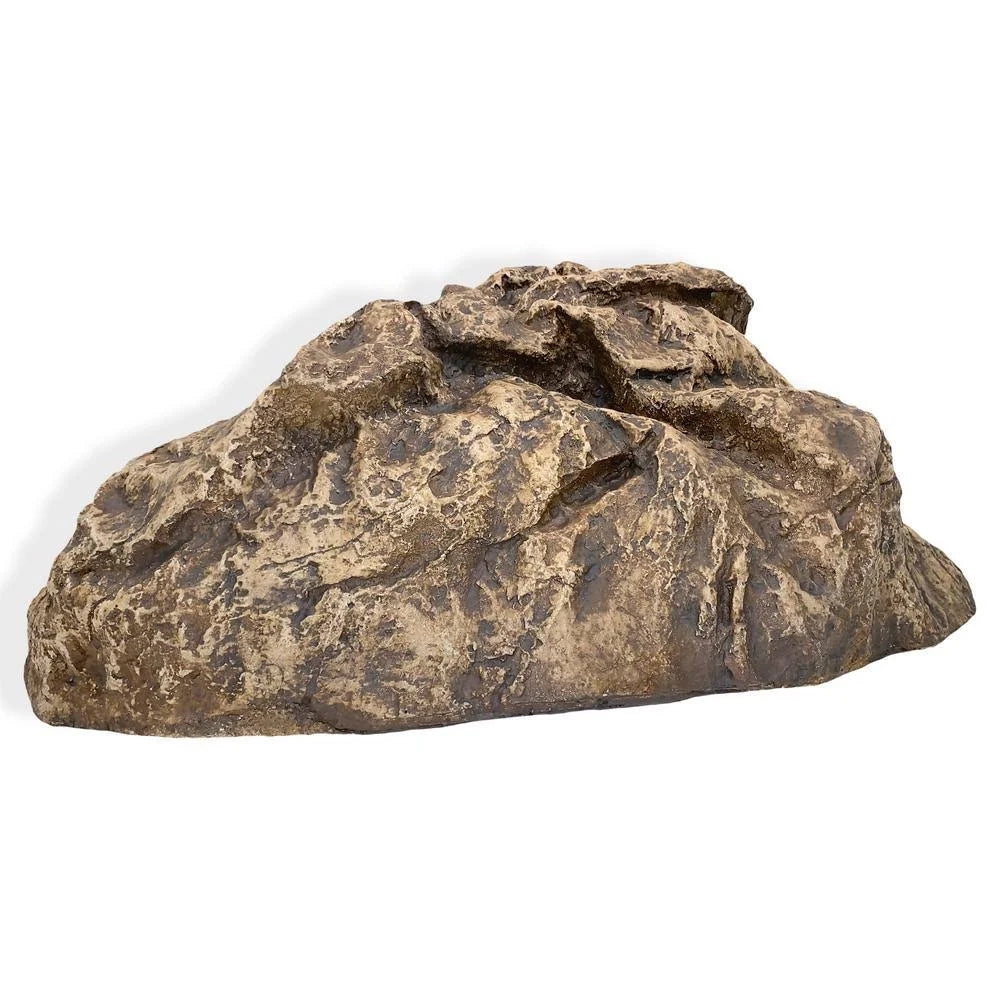 Medium Fiberglass Fake Rock Landscaping in River Brown J270