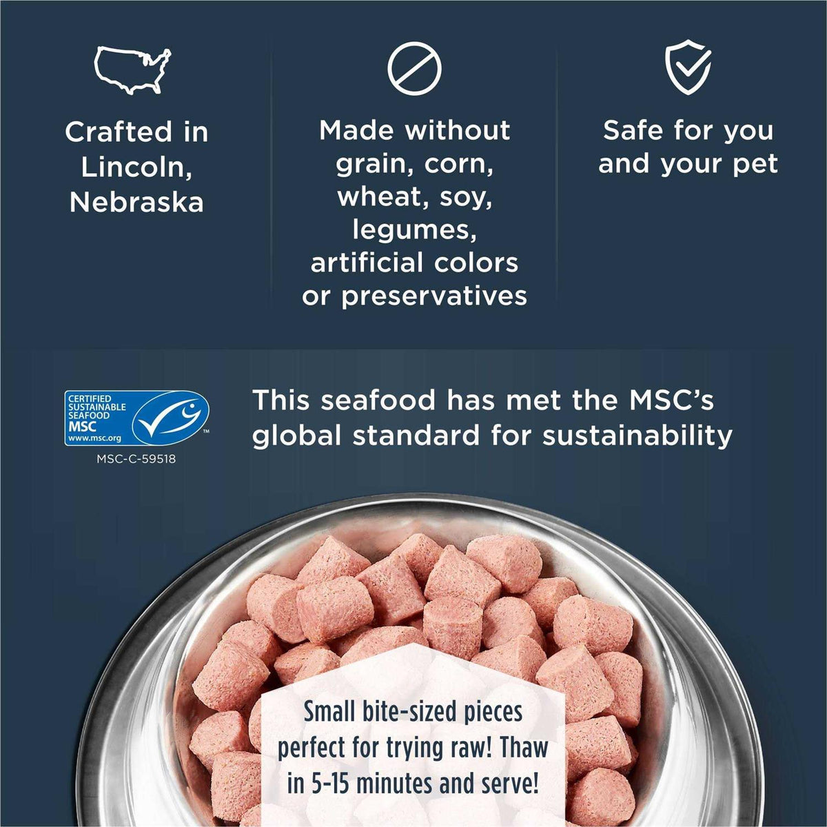 Frozen Raw Dog Food S254347