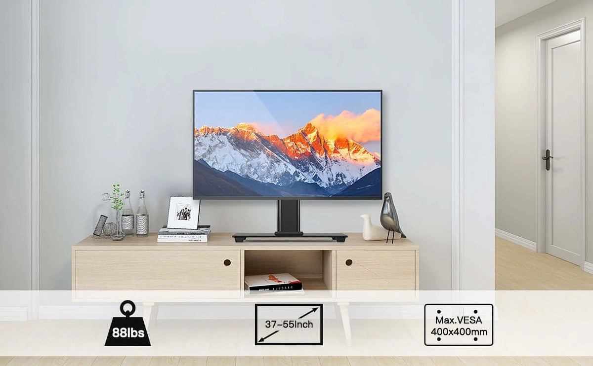 Universal TV Stand for 37-55 inch LCD LED TVs Height Adjustable K4969