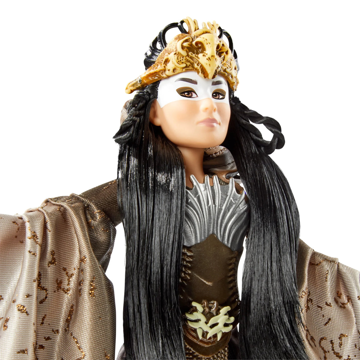 Mulan And Xianniang Dolls With Helmet, Armor, And Sword O414730