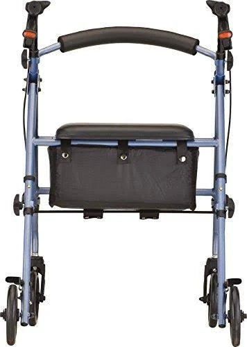 Purple Steel Rolling Walker E8381