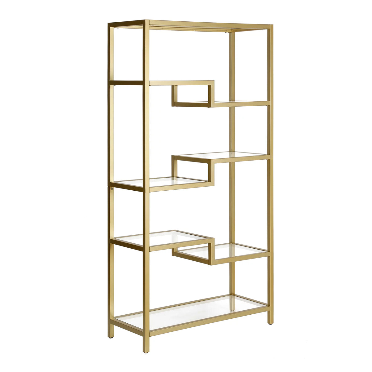 Contemporary Metal 4-Tier Bookcase G795987